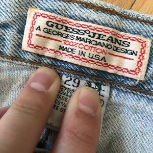 High waisted Guess shorts